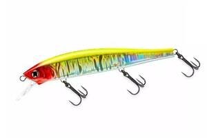 Воблер YO-ZURI Duel Hardcore Minnow Flat 110SP 110mm 15.5g #HCR / (2163877 / R1362-HCR)