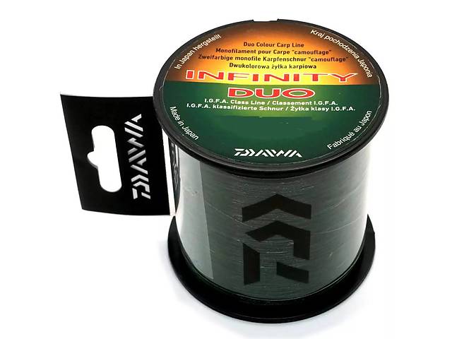 Волосінь Daiwa Infinity Duo Carp 0.31мм 1210м (2180844 / 12981-031)