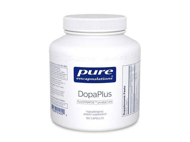 Всесторонняя поддержка допамина DopaPlus Pure Encapsulations 180 капсул (20176)