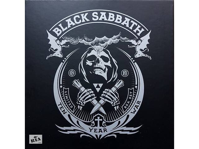 Виниловая пластинка Black Sabbath ‎– The Ten Year War (Limited Edition Vinyl Box Set:8 (LP) + 2 (7' Single) + Memory...