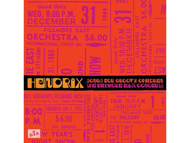 Виниловая пластинка Jimi Hendrix - Songs For Groovy Children: The Fillmore East Concerts (Nambered Limited Edition Vi...