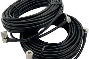 Высокочастотный кабель удлинитель с CG240 разъемом QMA под антенны DUO2 и DUO 3 ALIENTECH CG240-QMA-MW/N-M для дронов...