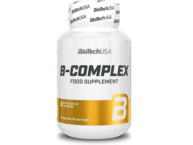 Витамин B для спорта BioTechUSA Vitamin B-Complex 60 Caps