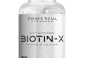 Витамин B для спорта Powerful Progress Biotin-X 5000 mcg 90 Caps