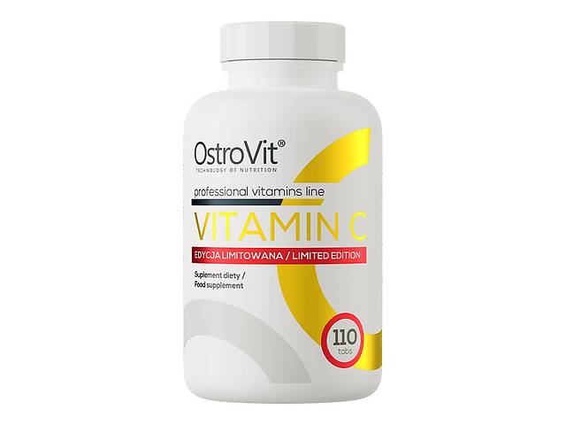 Витамин C для спорта OstroVit Vitamin C Limited Edition 110 Tabs