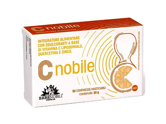 Витамин C Erbenobili C Nobile 30 Chewable Tabs EN201