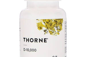 Витамин D-10 000 Thorne Research 60 капсул (10893)