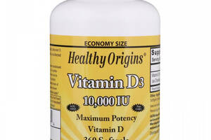 Витамин D Healthy Origins Vitamin D3 10000 IU 360 Softgels