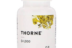 Витамин Д3, Thorne Research, 1000 МЕ, 90 капсул (10879)