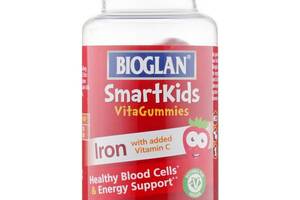 Витаминно-минеральный комплекс для детей Bioglan Smartkids Iron + Vitamin C 30 Gummies Strawberry