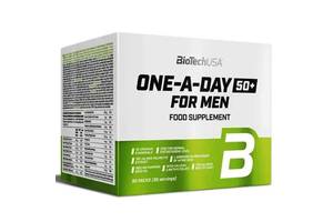 Витаминно-минеральный комплекс для спорта BioTechUSA One a day 50+ for men 30 packs