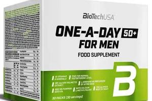 Витаминно-минеральный комплекс для спорта BioTechUSA One a day 50+ for men 30 packs