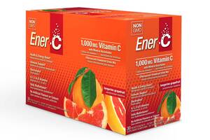 Витаминный напиток Ener-C для повышения иммунитета мандарин и грейпфрут Vitamin C 30 пакетиков (EC04)