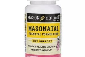 Витамины для беременных Mason Natural Masonatal Prenatal Formulation 100 Tabs