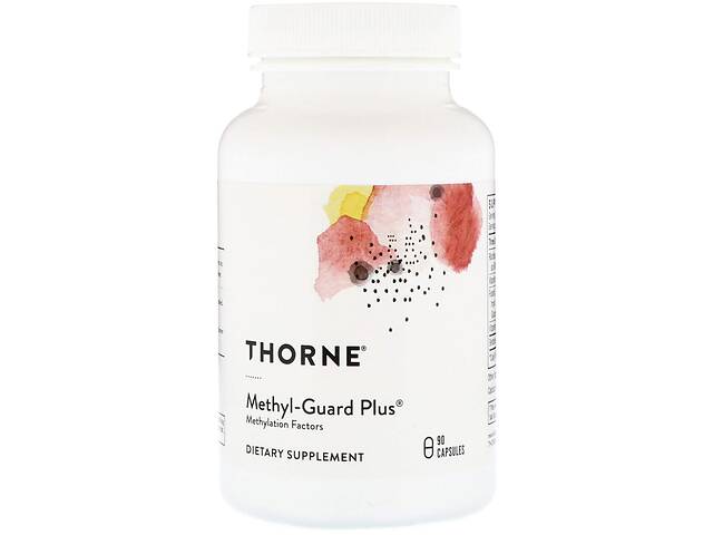 Витамины для мозга, Thorne Research, Methyl-Guard Plus, 90 капсул (6063)