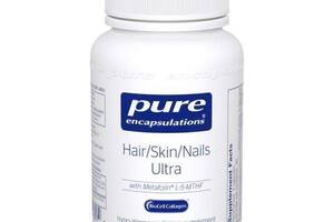 Витамины для волос, кожи и ногтей, Pure Encapsulations, Hair/Skin/Nails Ultra, 60 капсул (21897)