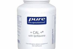 Витамины при остеопорозе Pure Encapsulations, +CAL+ Ipriflavone, 350 капсул (21883)