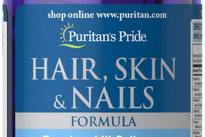Витамины Puritans Pride Формула для волос кожи ногтей 120 капсул (32681)