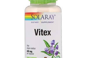 Витекс священный Vitex Solaray 400 мг 100 капсул (19948)