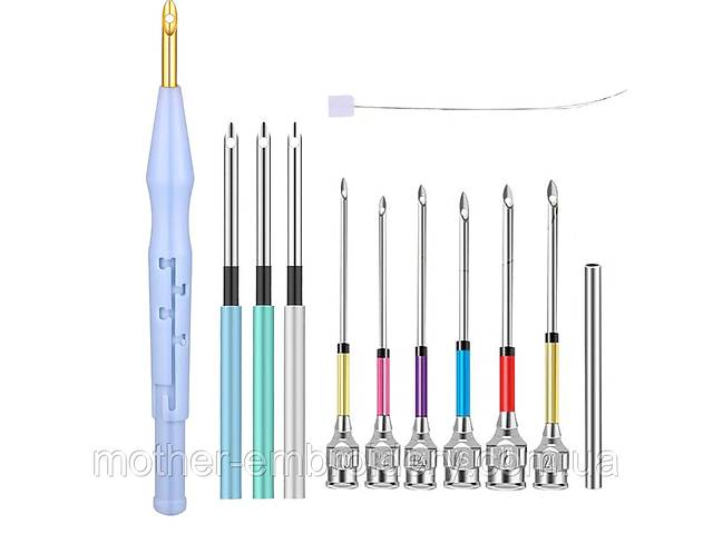 Игла для ковровой техники пробивных игл 10 шт для ковров набор для вышивки нитки выдергивания выбивания