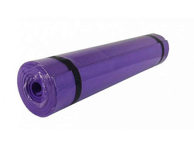 Йогамат, килимок для йоги M 0380-3 матеріал EVA (Фіолетовий)