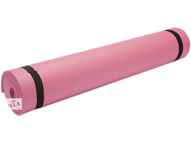 Йогамат, килимок для йоги M 0380-2 матеріал EVA (Рожевий)