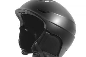 Защитный горнолыжный шлем Helmet 001 Black