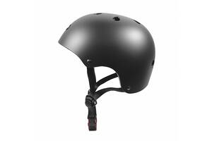 Защитный шлем для катания на роликовых коньках скейтборде Helmet T-005 Black L