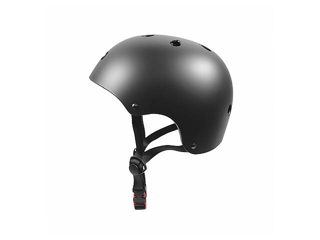 Защитный шлем для катания на роликовых коньках скейтборде Helmet T-005 Black S