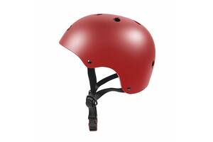 Защитный шлем Helmet T-005 L для катания на роликовых коньках скейтборде Красный