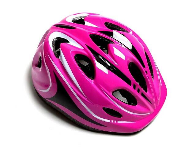 Защитный шлем с регулировкой размера Scale Sports M 52-56 см Pink (1363845950)