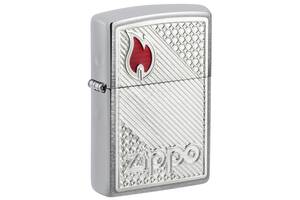 Зажигалка бензиновая Zippo 200 Tiles Emblem (48126)