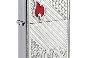 Зажигалка бензиновая Zippo 200 Tiles Emblem (48126)