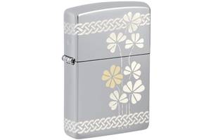 Зажигалка бензиновая Zippo 250 Clover Design (48586)