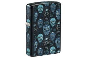 Зажигалка бензиновая Zippo 49193 Sugar Skull Design (46017)