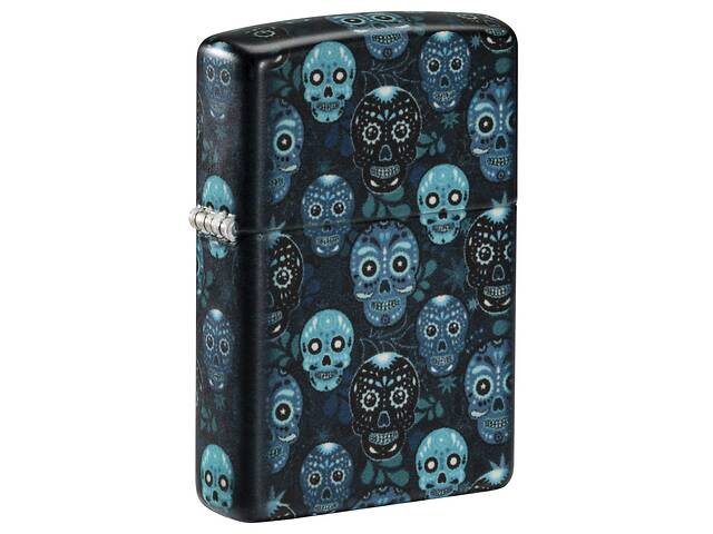 Зажигалка бензиновая Zippo 49193 Sugar Skull Design (46017)