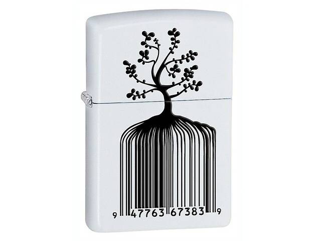 Зажигалка бензиновая Zippo Identity Tree Barcode (28296)