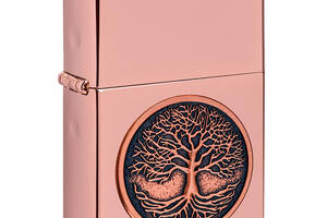 Зажигалка бензиновая Zippo Tree Of Life Emblem (49638)