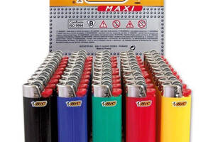 Зажигалка BIC J26 Maxi 50 шт (3086125002843)