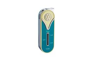 Зажигалка газовая пьезо Licences VW Metal Lighter Fuel Gauge металл Желто-голубая (40610130YEBLU)