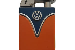 Зажигалка газовая пьезо Licences VW Metal Lighter Tank Оранжево-голубой (40610129BLUOR)