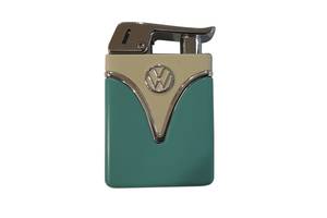 Зажигалка газовая пьезо Licences VW Metal Lighter Tank Жёлто-голубая (40610129YEBLU)