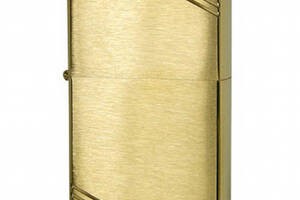 Зажигалка ZIPPO Vintage Brushed Brass Gold (240)