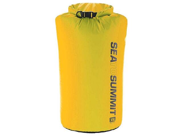 Желтый гермочехол на 35 литров Sea To Summit LightWeight Dry Sack 35L Yellow, STS ADS35YW, 30х70 см.