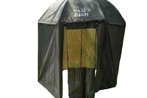 Зонт палатка для рыбалки SF23775 Хаки Sams Fish