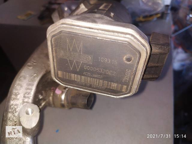 Клапан EGR електр OM646.963 2.2CDI Mercedes W203 00-07ss 2000-2007