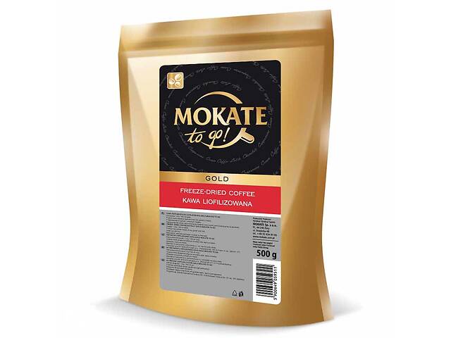 Кофе растворимый сублимированный Mokate Gold, 500 г