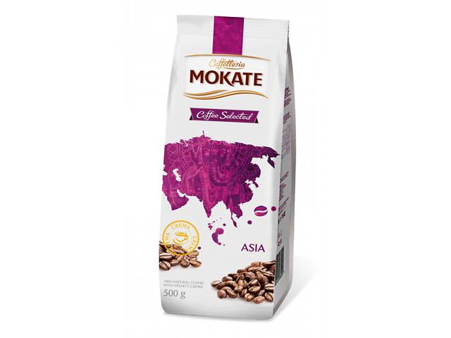 Кофе в зёрнах Mokate Caffetteria Asia 500 г