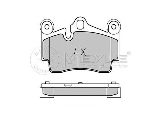 Колодки тормозные AUDI Q7 (4L) PORSCHE CAYENNE (9PA, 955) VW TOUAREG (7LA, 7L6, 7L7) TOUAREG (7P5)