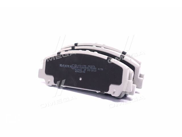 Колодки тормозные дисковые передние Infiniti QX56/QX80 (Z62) 10- (пр-во ASHIKA)